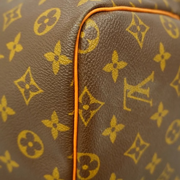 Authentic Louis Vuitton keepall 60 travel duffle bag monogram unisex - Picture 5 of 12